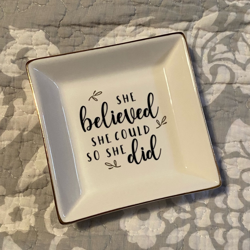 Elegant Park Jewelry Tray She Believed She Could So She Did